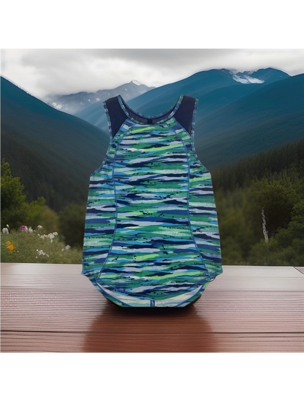 Lululemon Sculpt Tank Seven Wonders Multi Hero Size 6